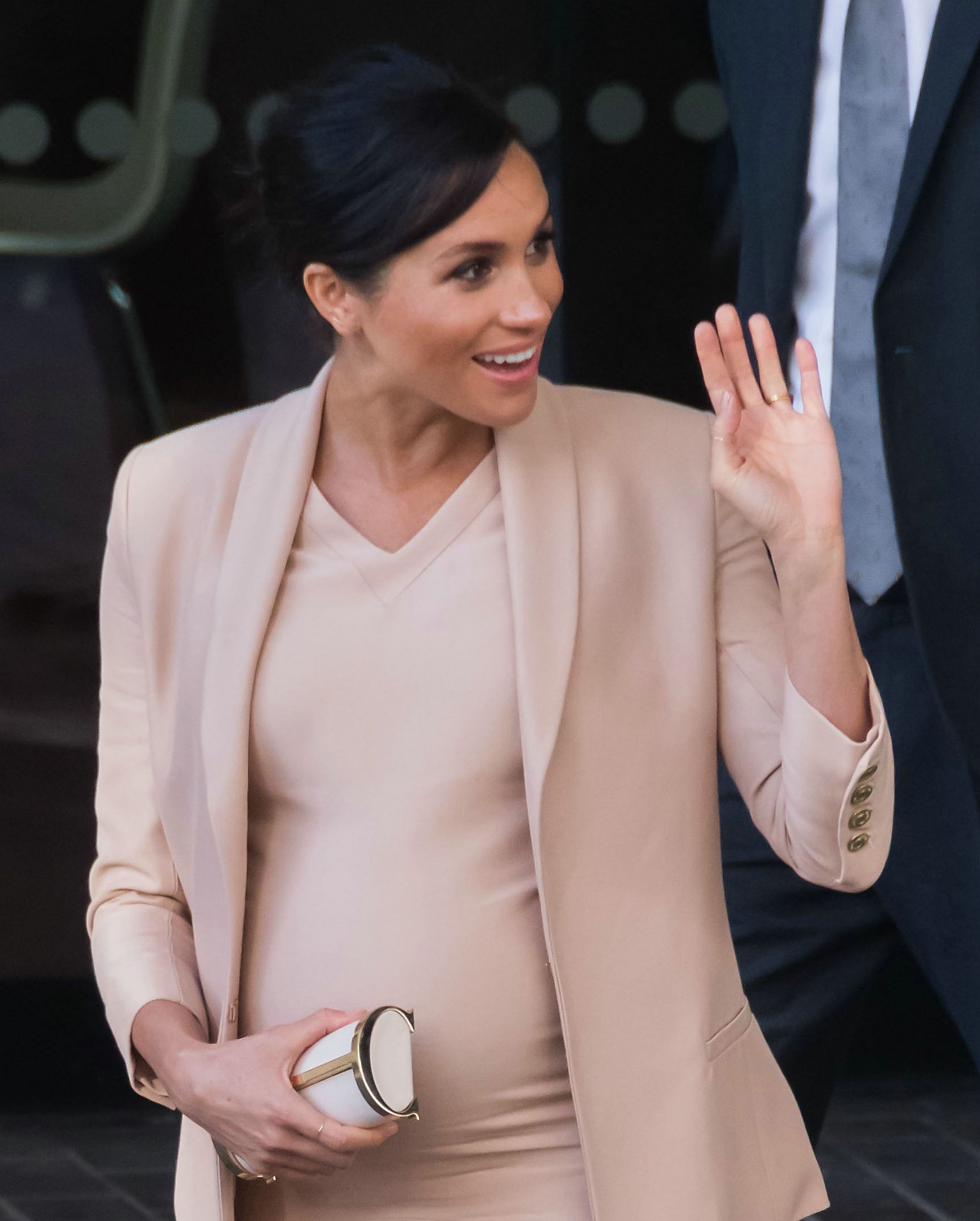 January 30 The Duchess Of Sussex Visits The National Theatre January302019 0907 Duchess 7230